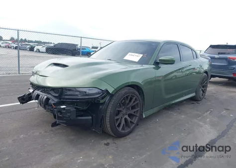 2020 Dodge Charger Scat Pack Rwd из США, поврежденный, VIN 2C3CDXGJ0LH237455